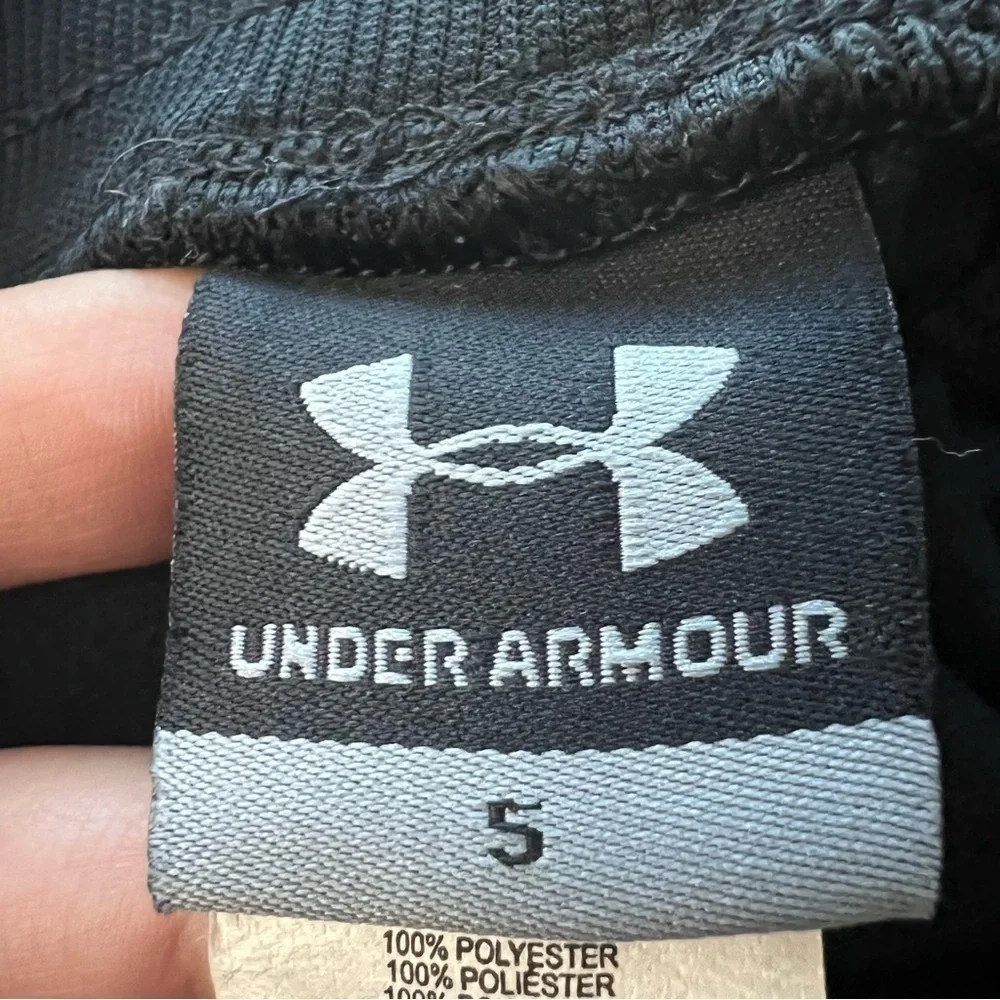 Under armour Black Jogger 2 side pocket Size 6